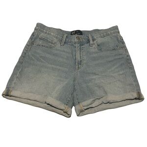 GAP Women's Classic Light Blue Jean Shorts Size 6/28
